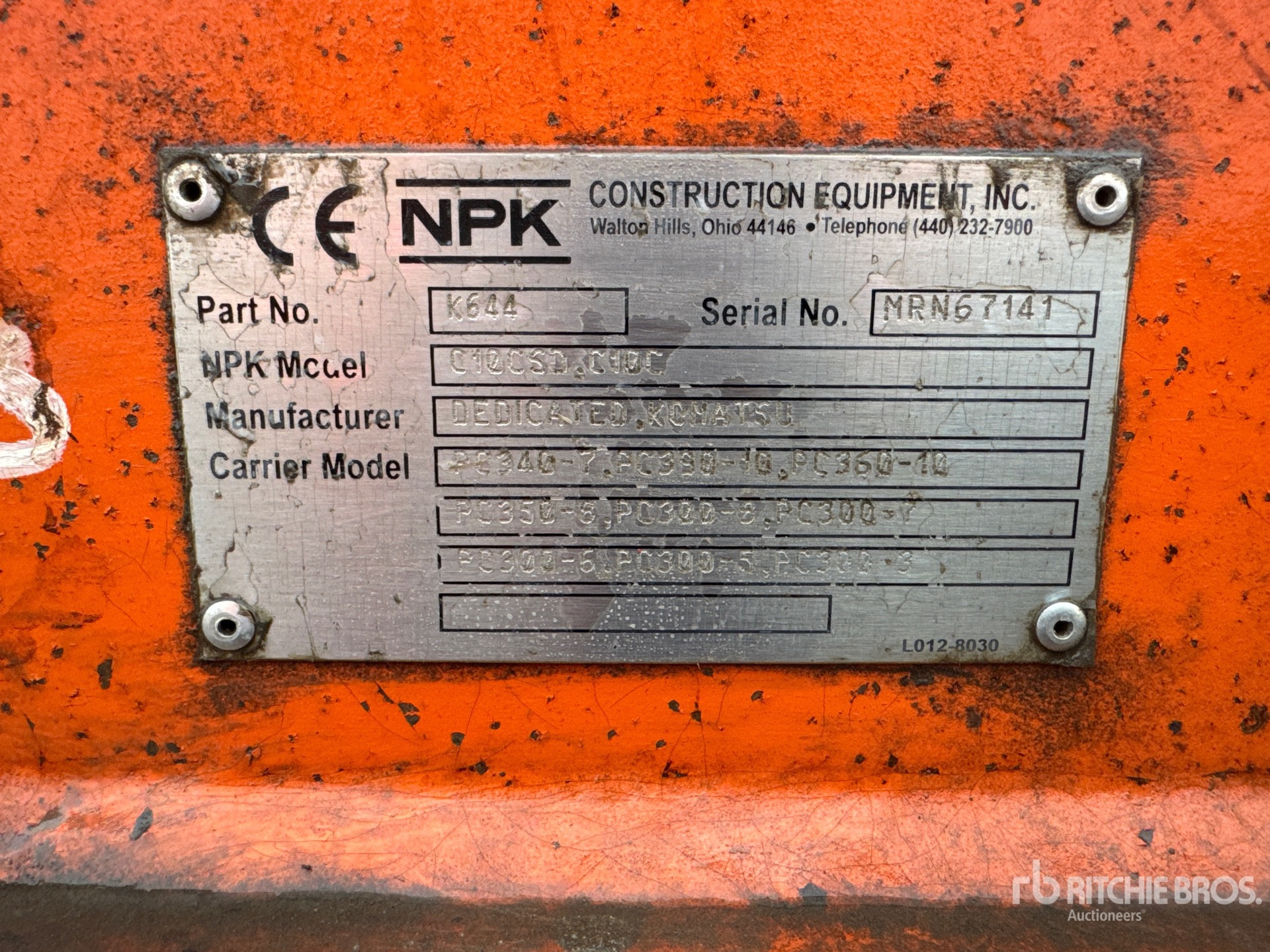2023 NPK C10C-C1100