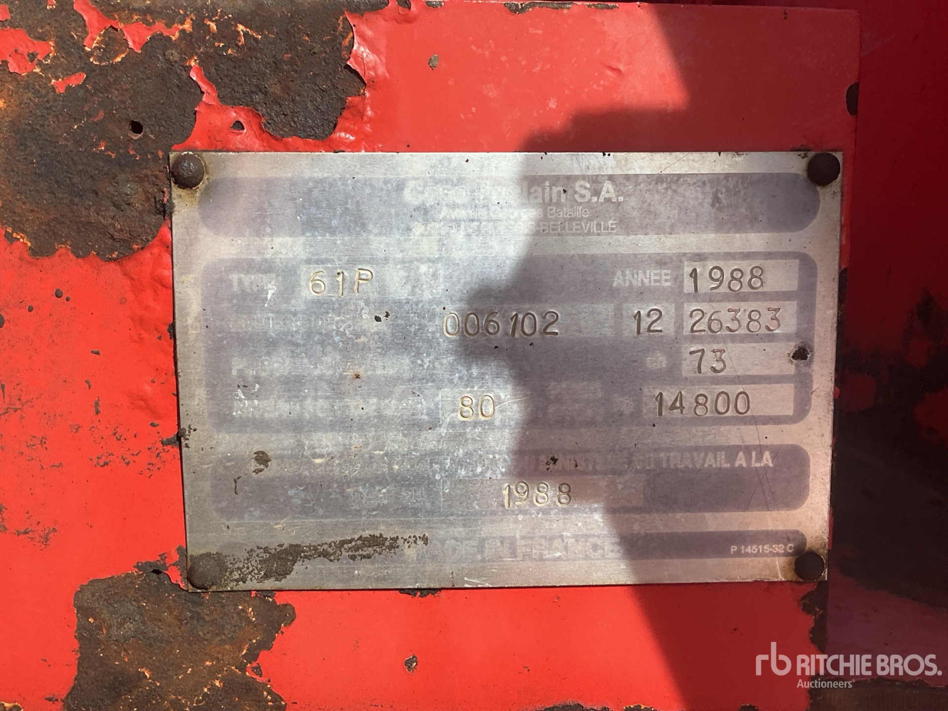 1988 Case 61P
