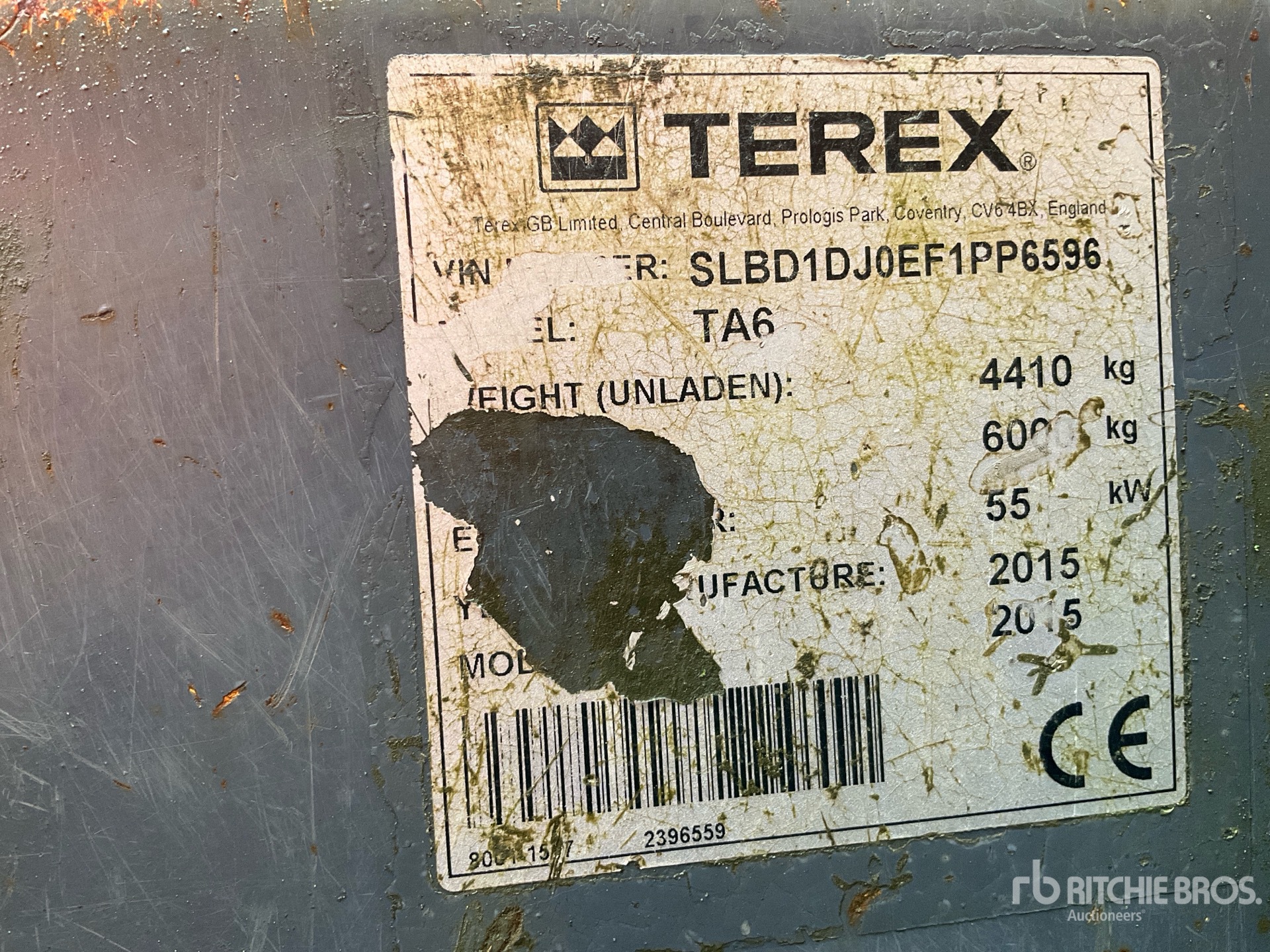 Photo of 2015 Terex TA6