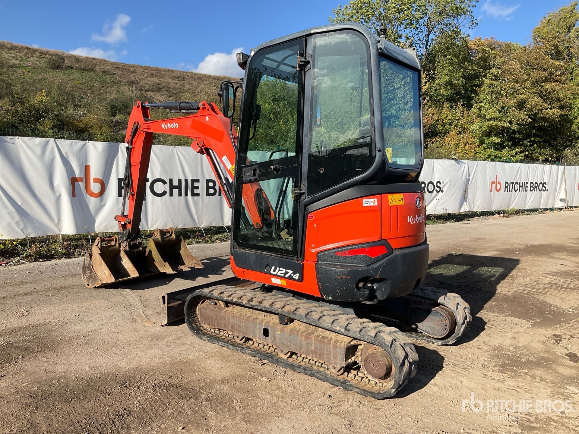2017 Kubota U27-4