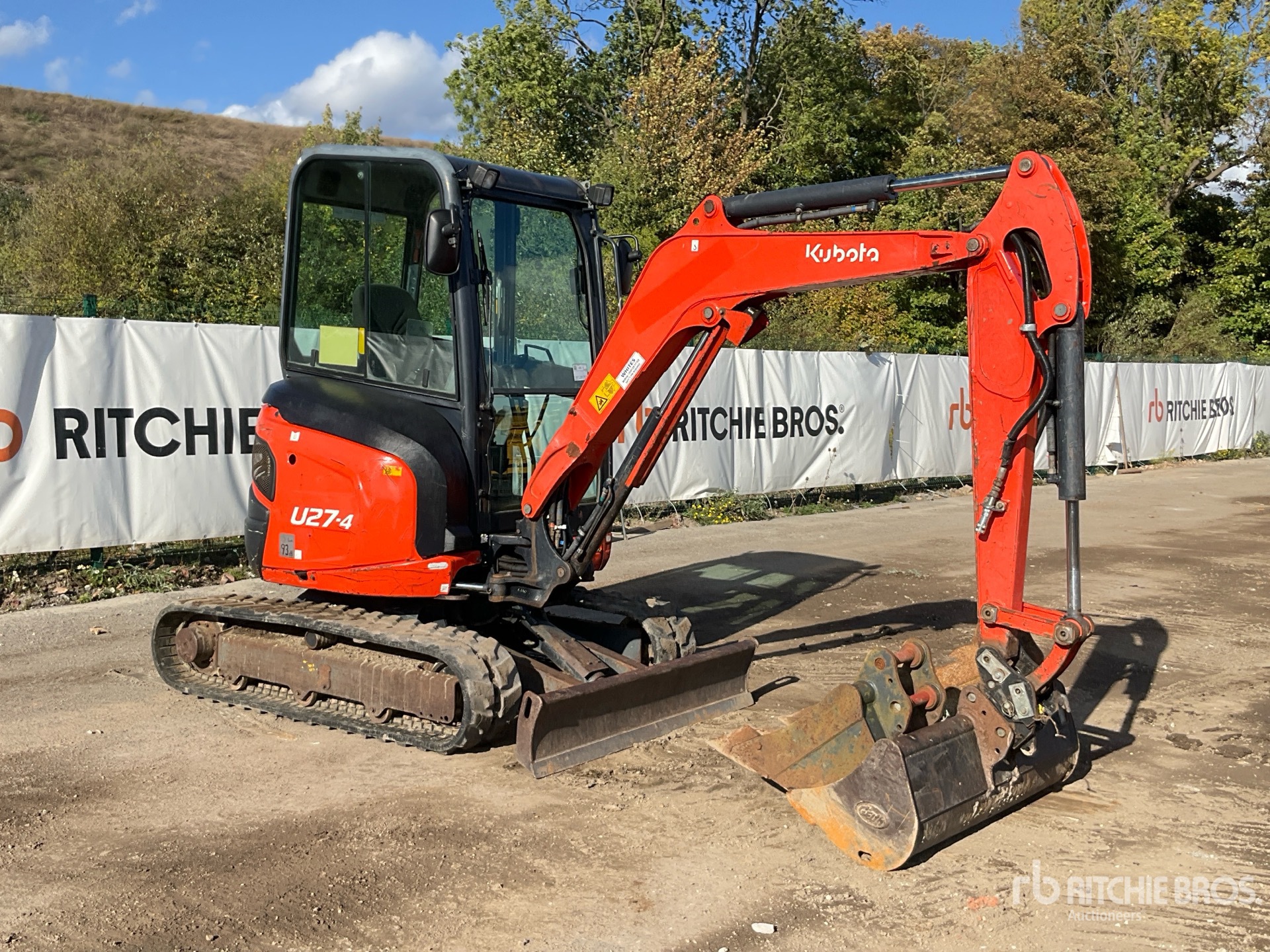 2017 Kubota U27-4