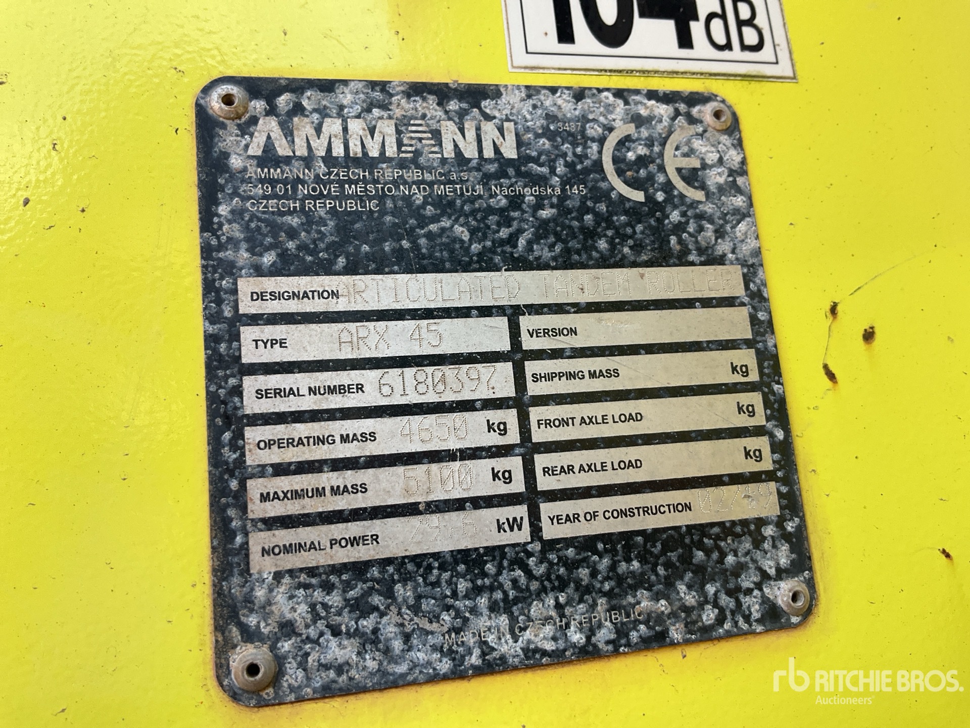 2019 Ammann ARX45-2