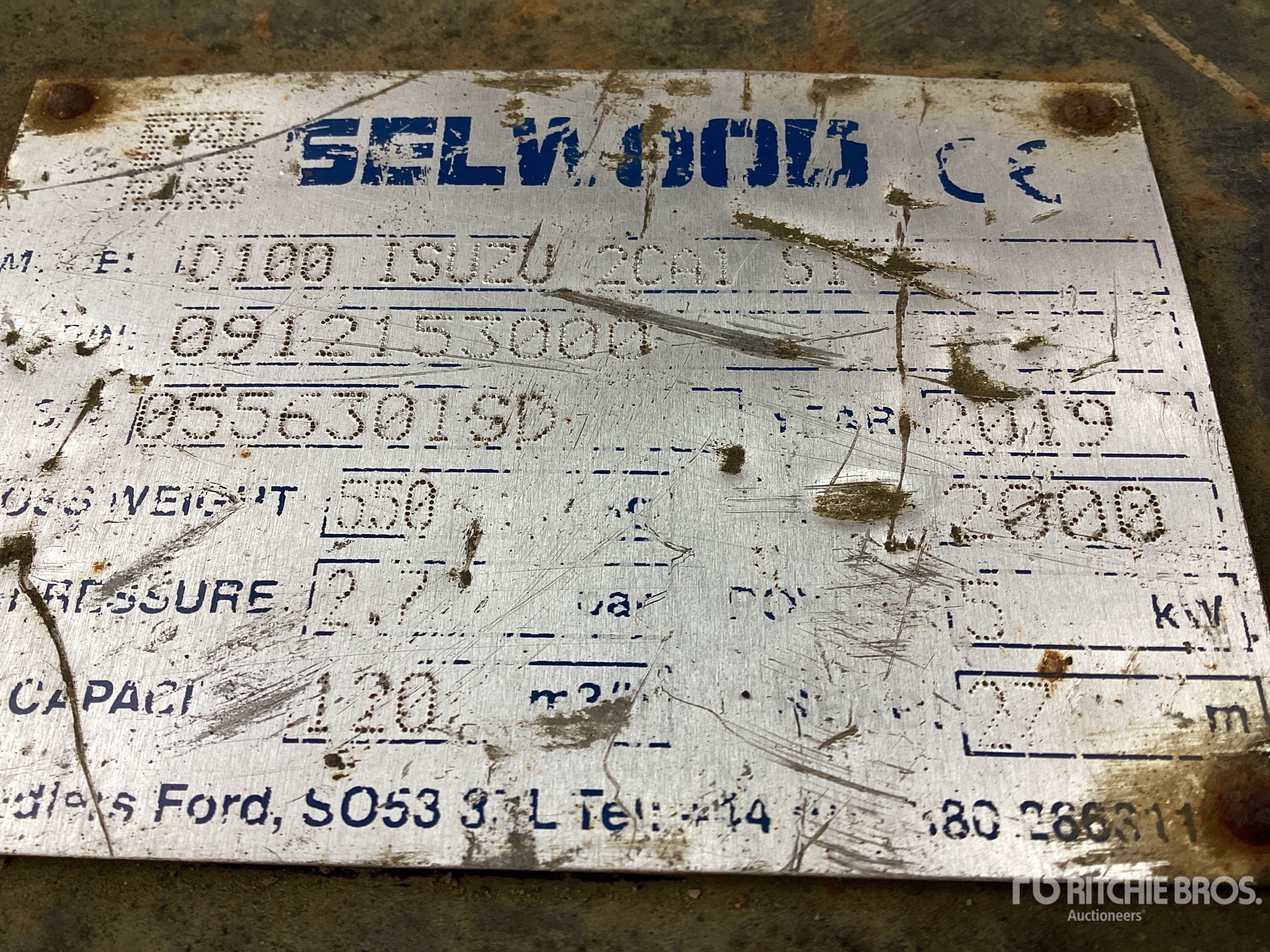 2019 Selwood D100