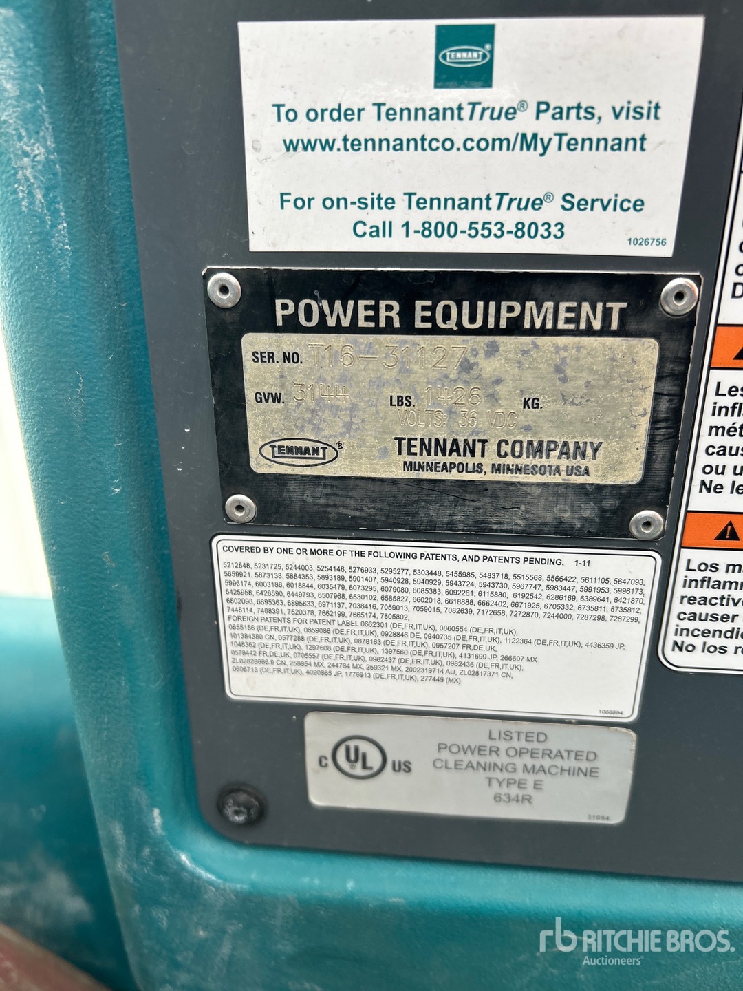2023 Tennant  T16