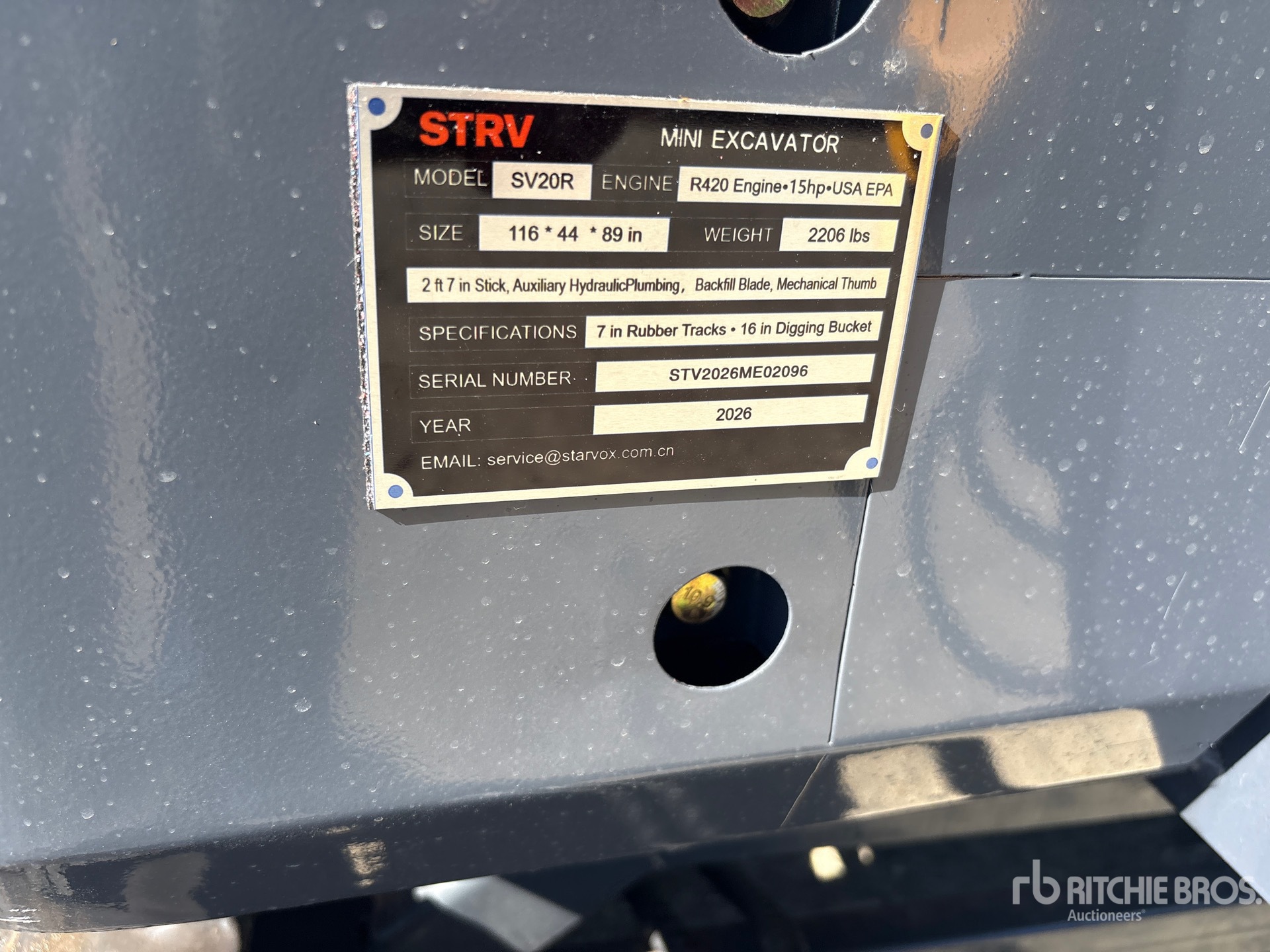 2026 STARVOX SV20R