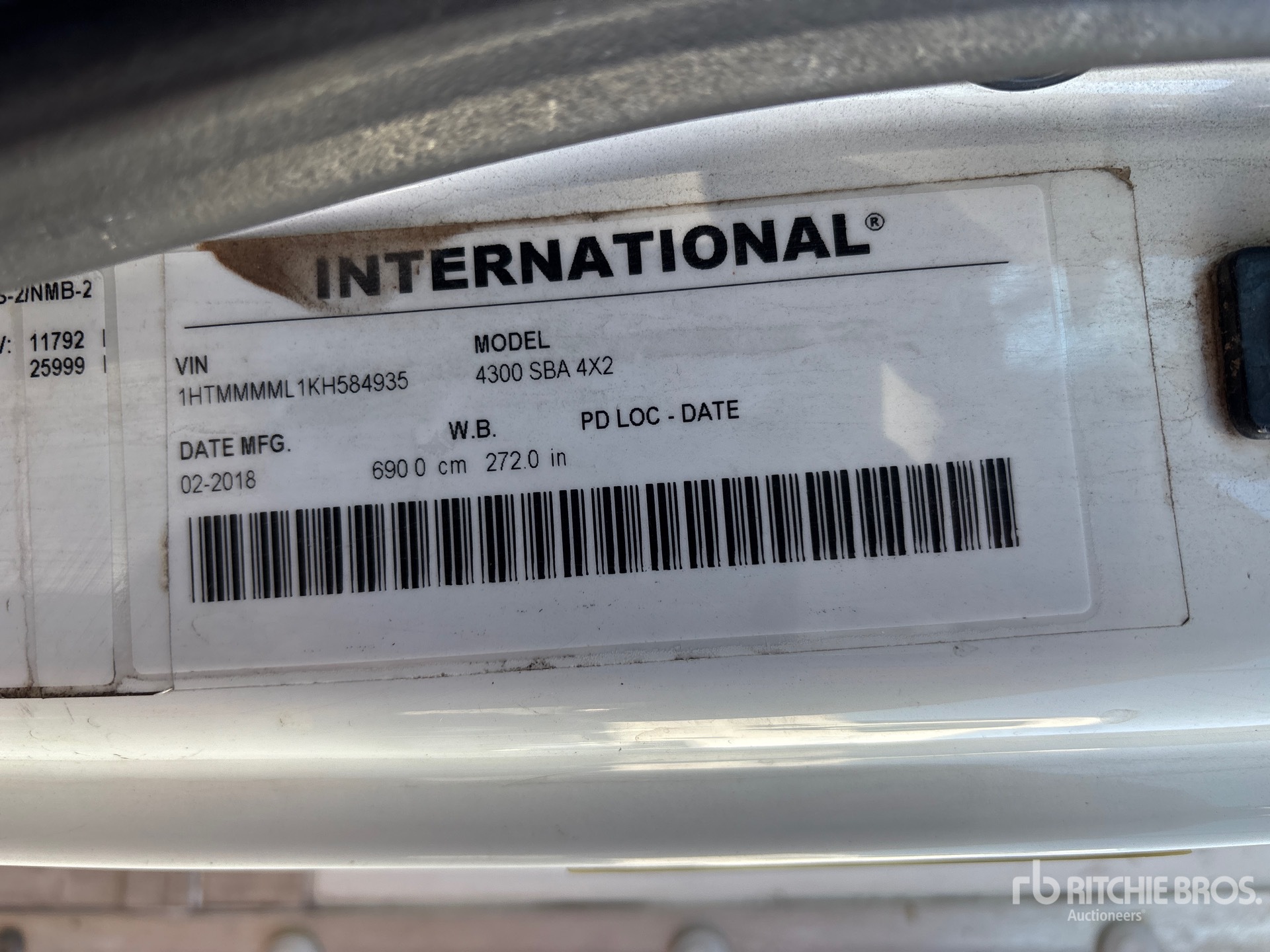 2019 International 4300