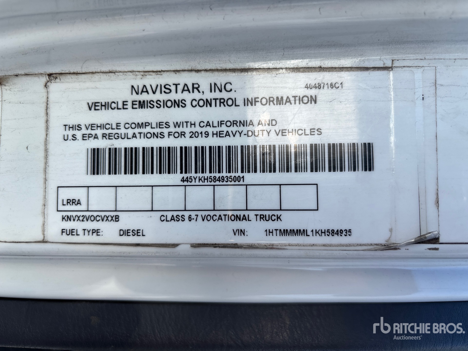 2019 International 4300