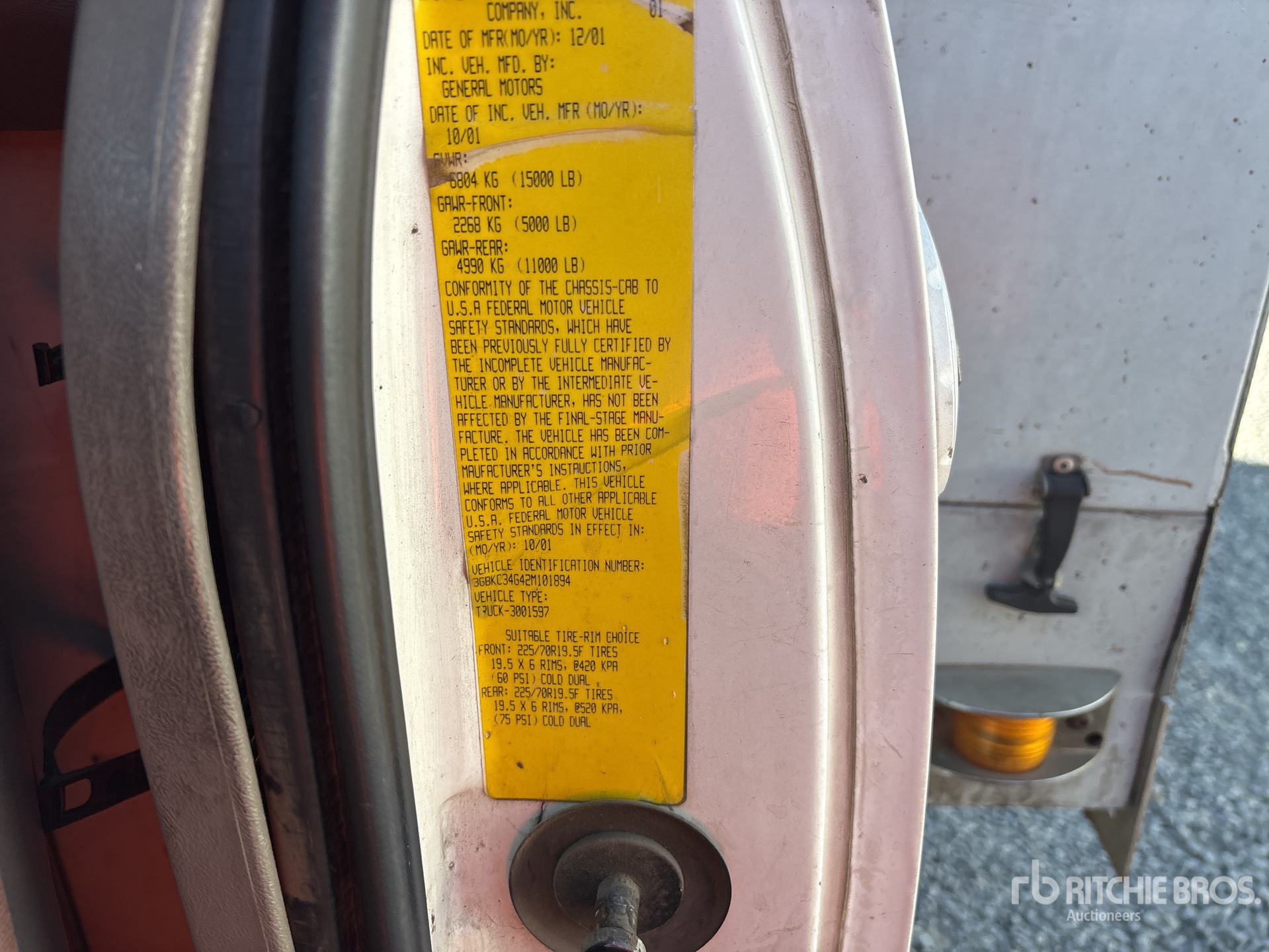 2002 Chevrolet C3500