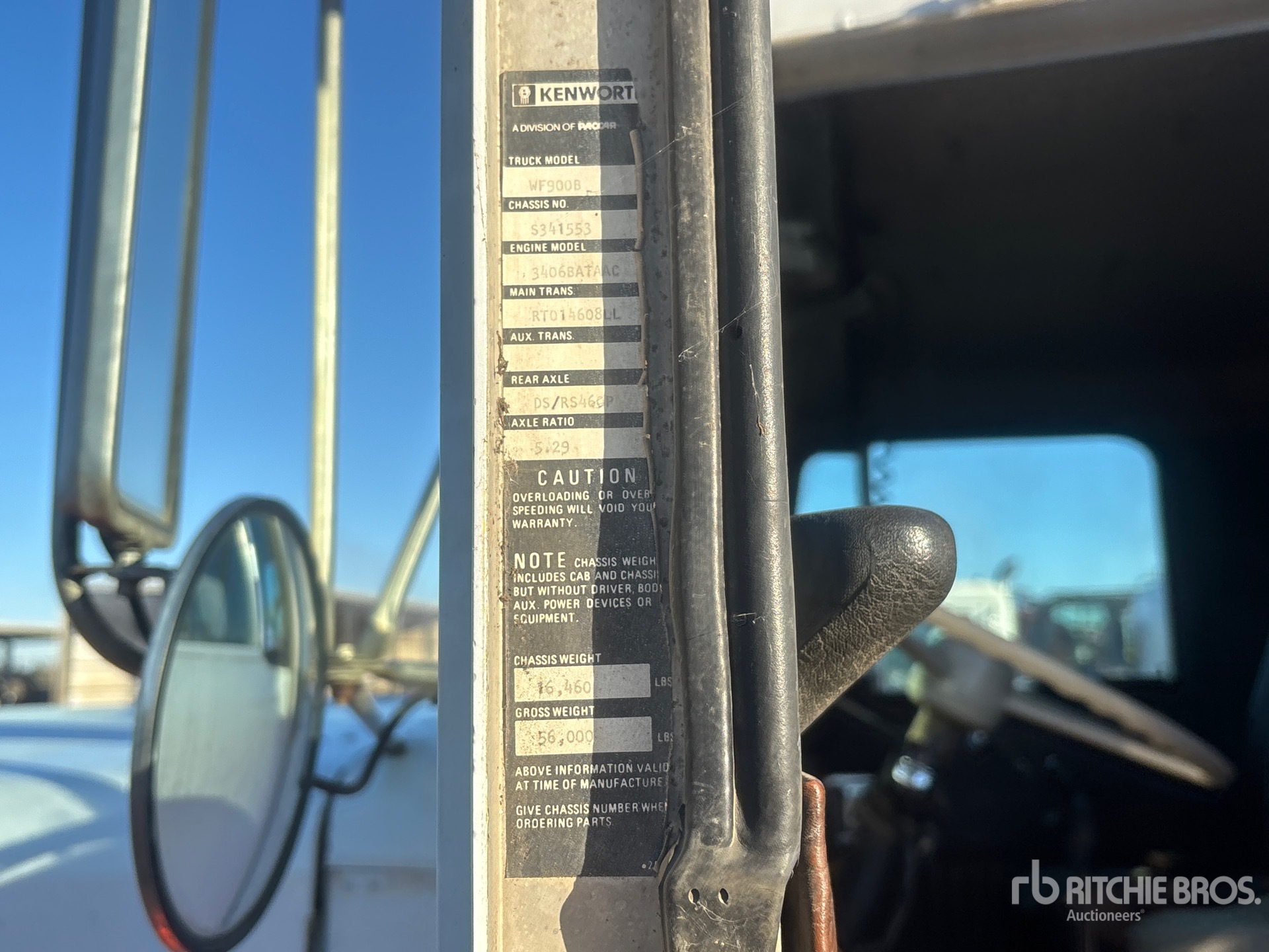 1987 Kenworth WF900B