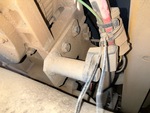 Engine with A/C Compressor