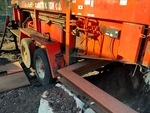 Trailer Chassis with Brake Lights Functional