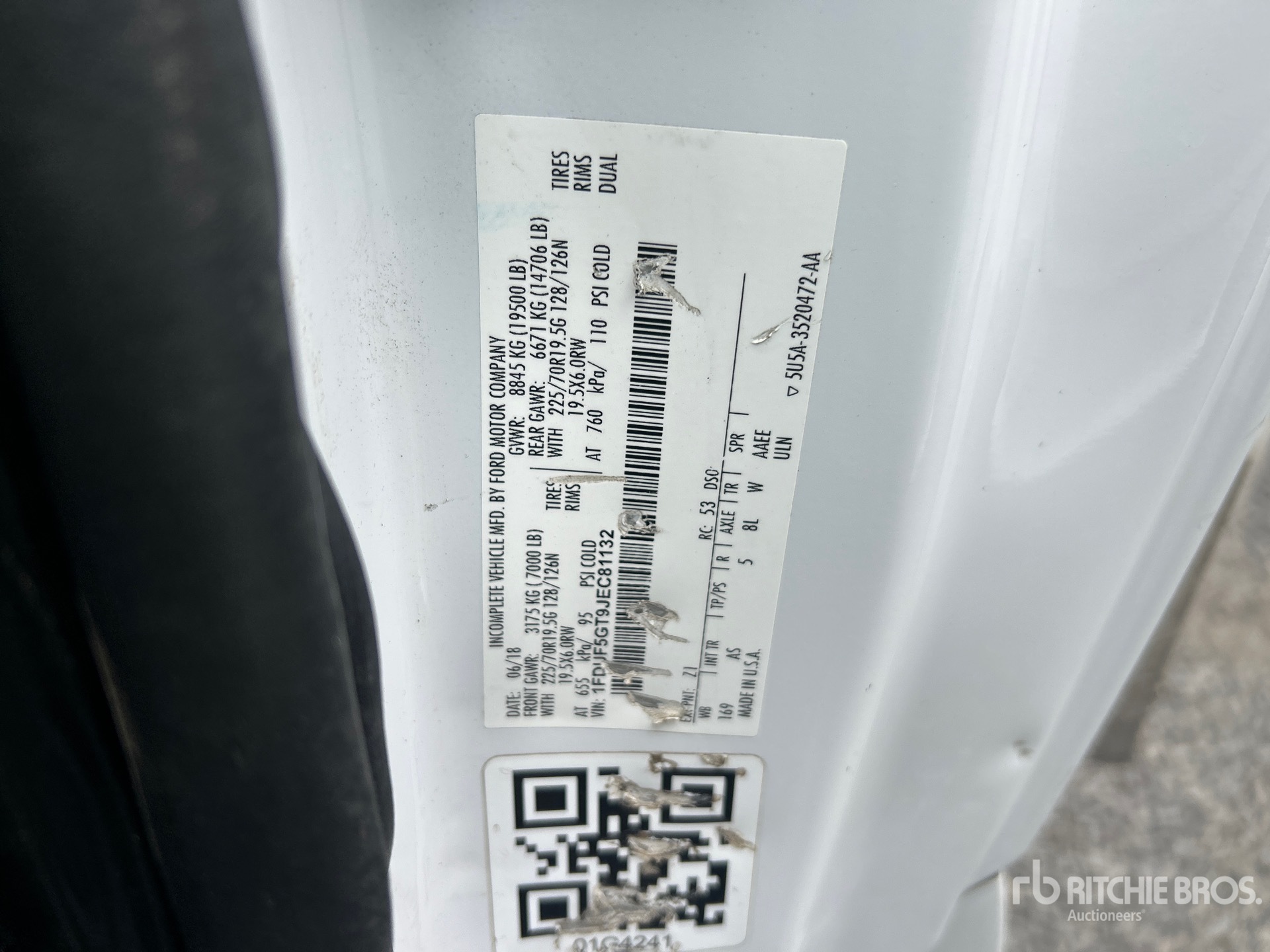 2018 Ford F-550