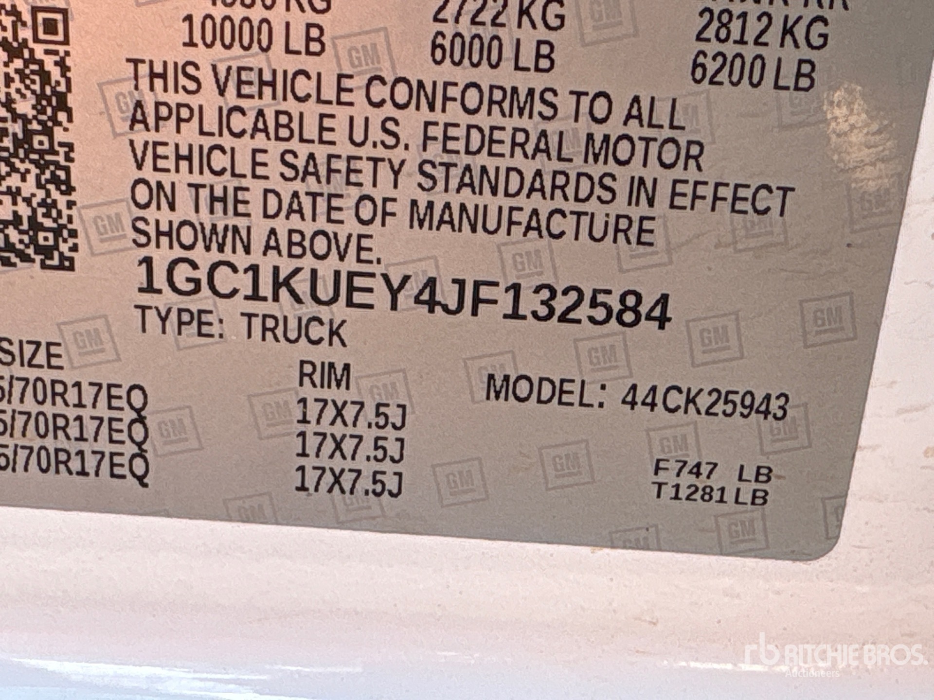 2018 Chevrolet SILVERADO 2500H