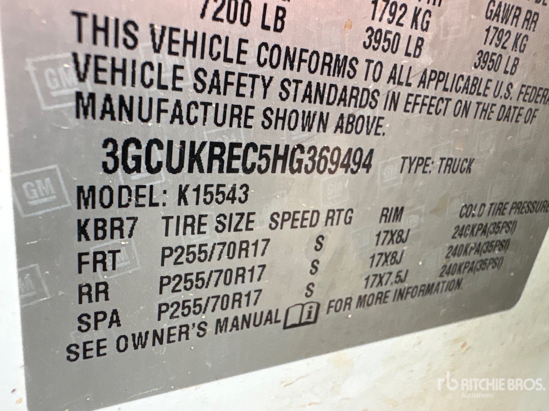 2017 Chevrolet SILVERADO 1500