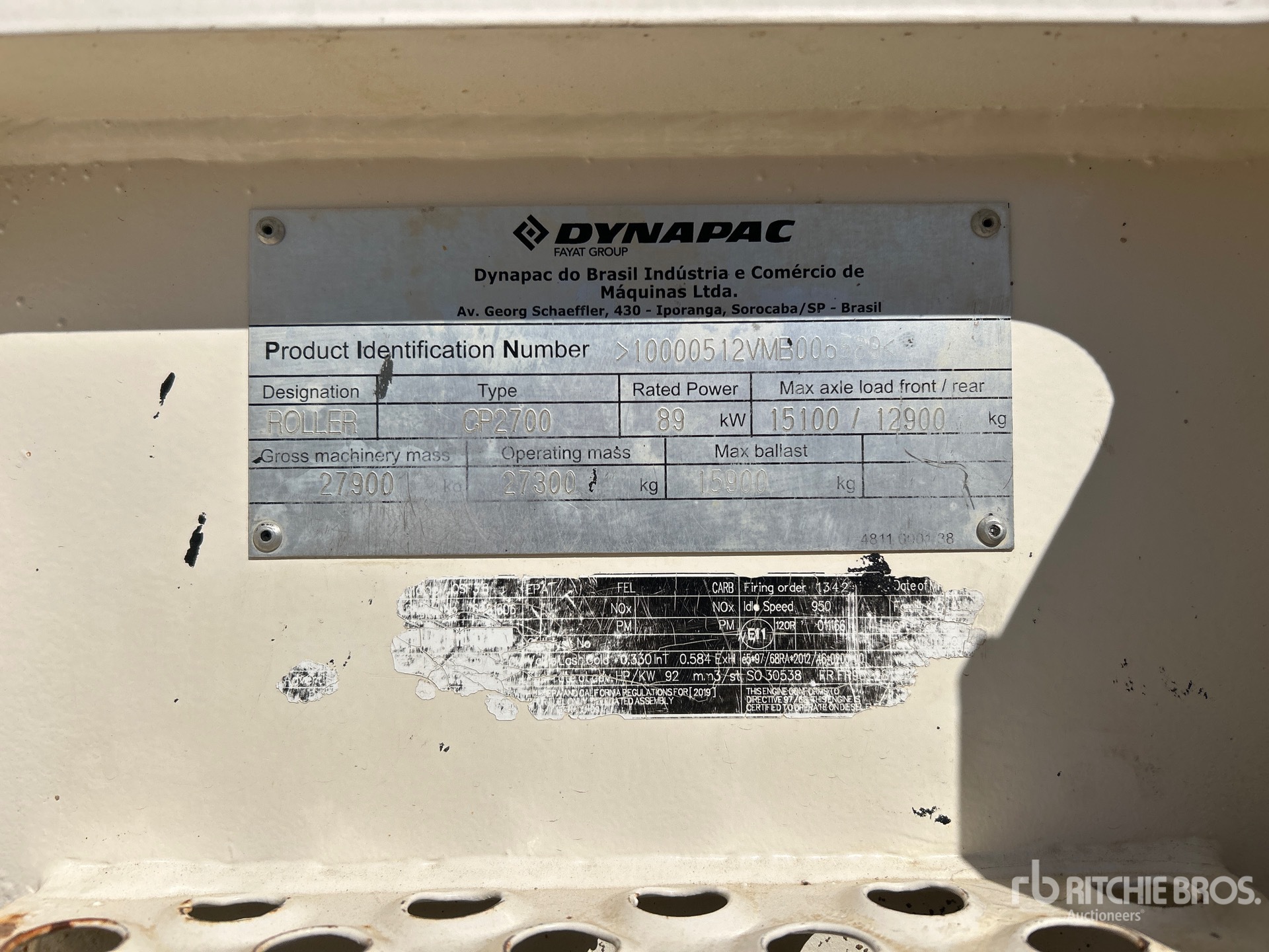 2021 Dynapac CP2700