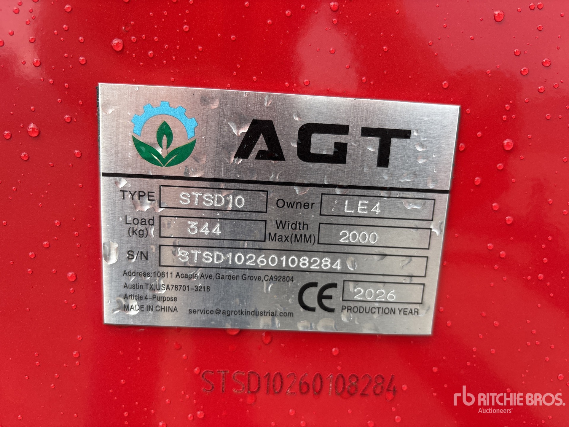 2026 AGT STSD10