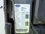 General Appearance with Refrigeration Unit Serial Number