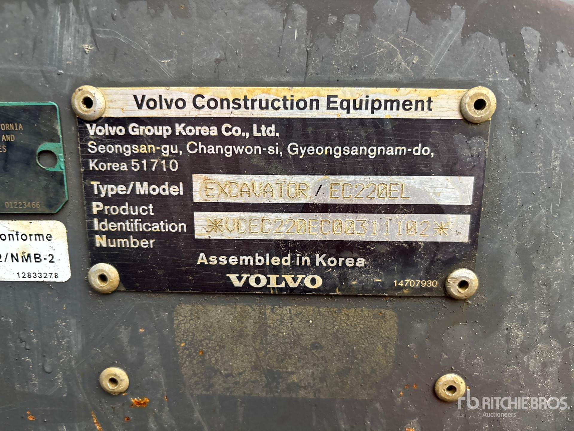 2018 Volvo EC220ELR