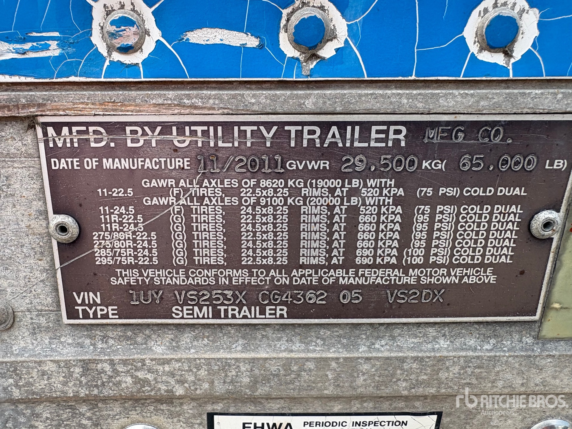 2012 Utility VS2DX