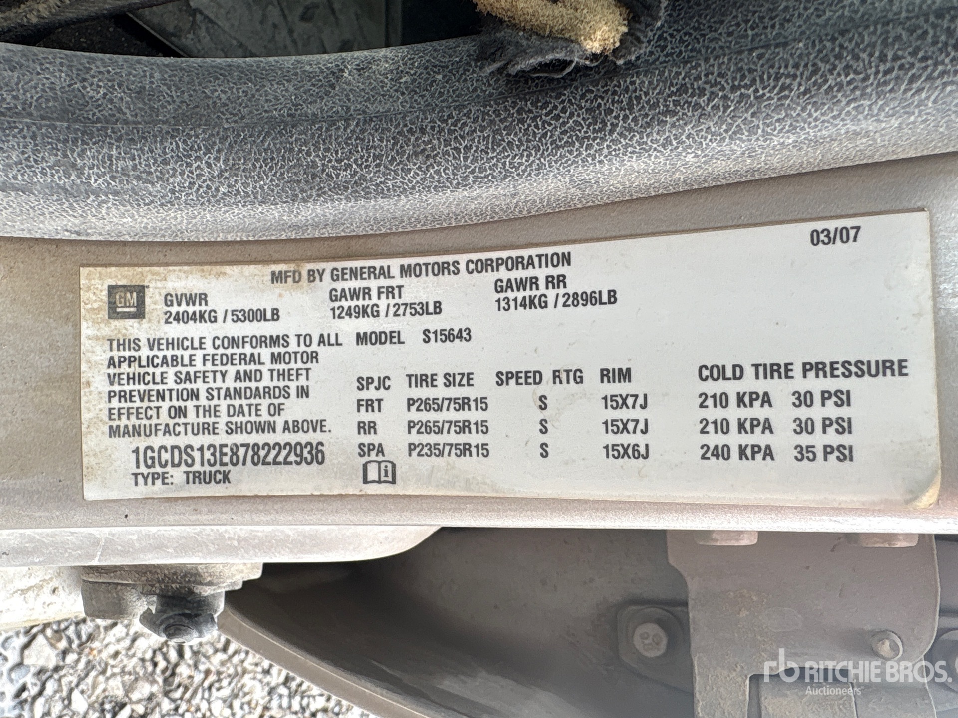 2007 Chevrolet COLORADO
