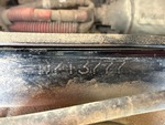 General Appearance with Frame Stamp Serial Number/VIN Photo
