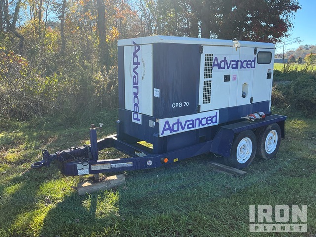2011 Chicago Pneumatic CPG70JD Generator Set