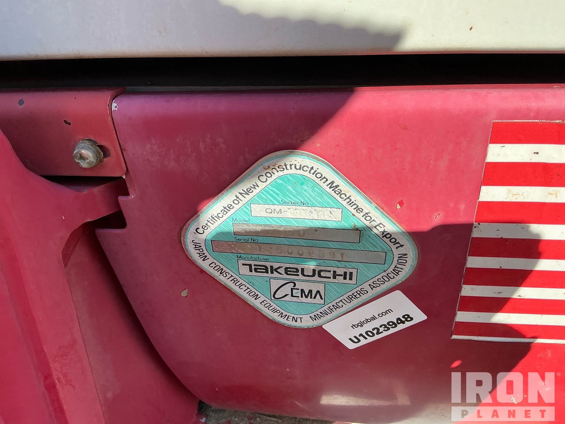 2012 Takeuchi TB250