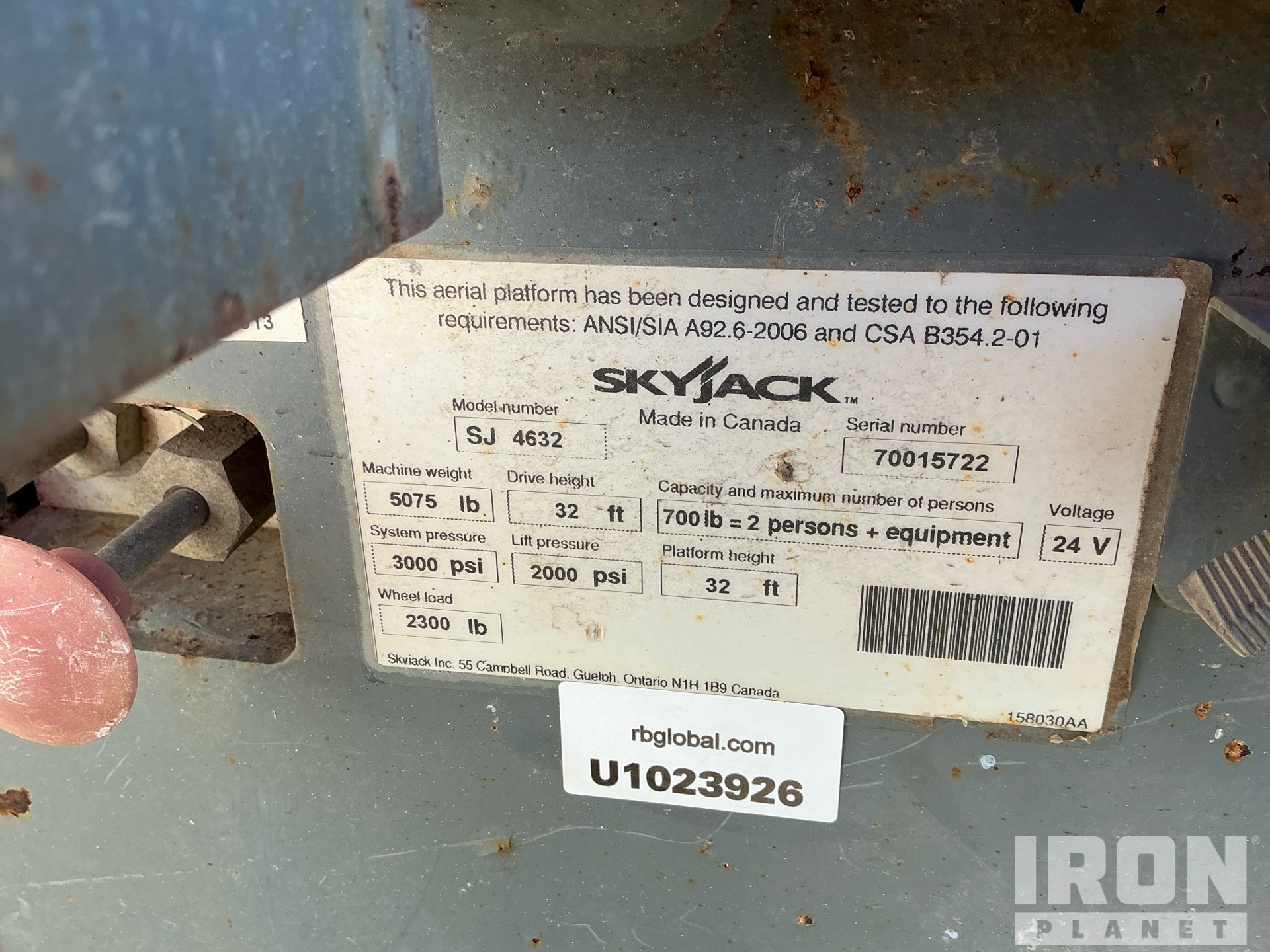 2013 Skyjack SJIII 4632