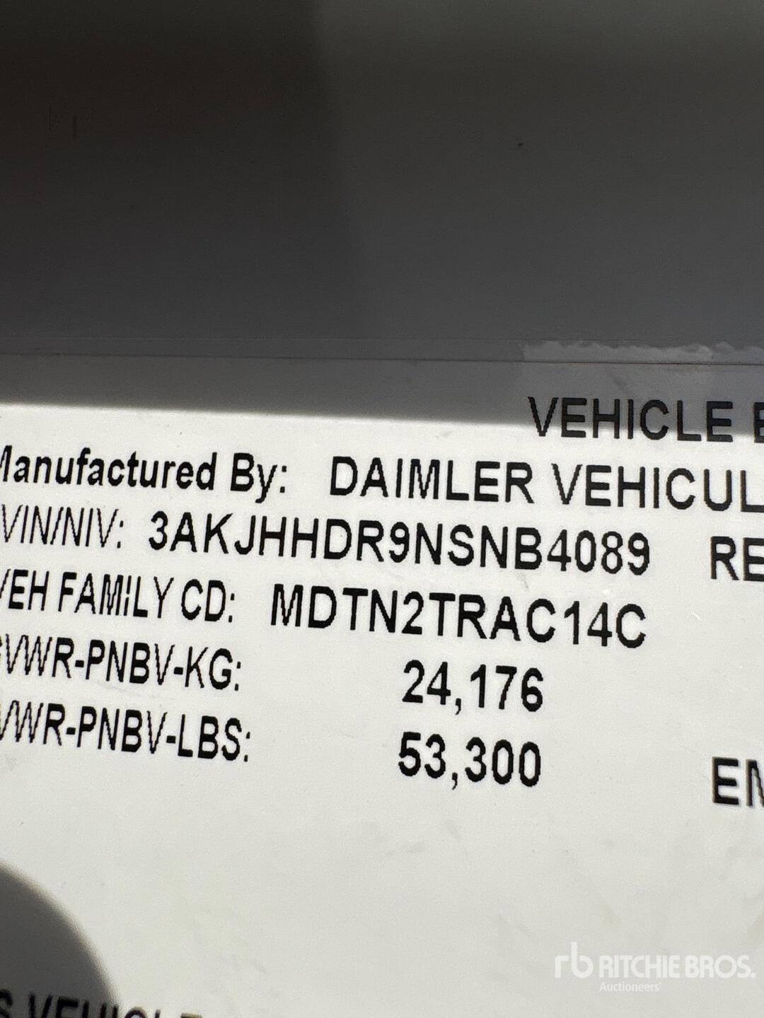 2022 Freightliner CASCADIA 126