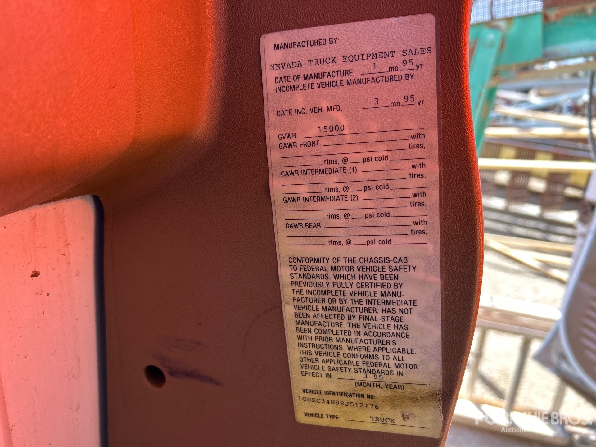 1995 Chevrolet 3500