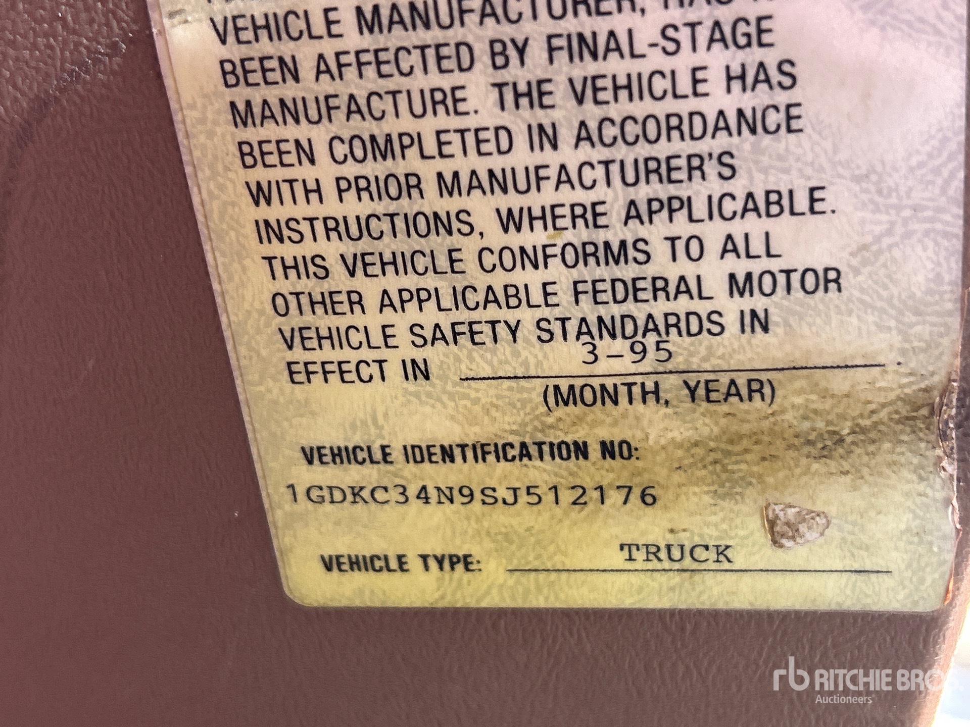 1995 Chevrolet 3500