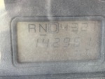 General Appearance with Hour Meter / Odometer