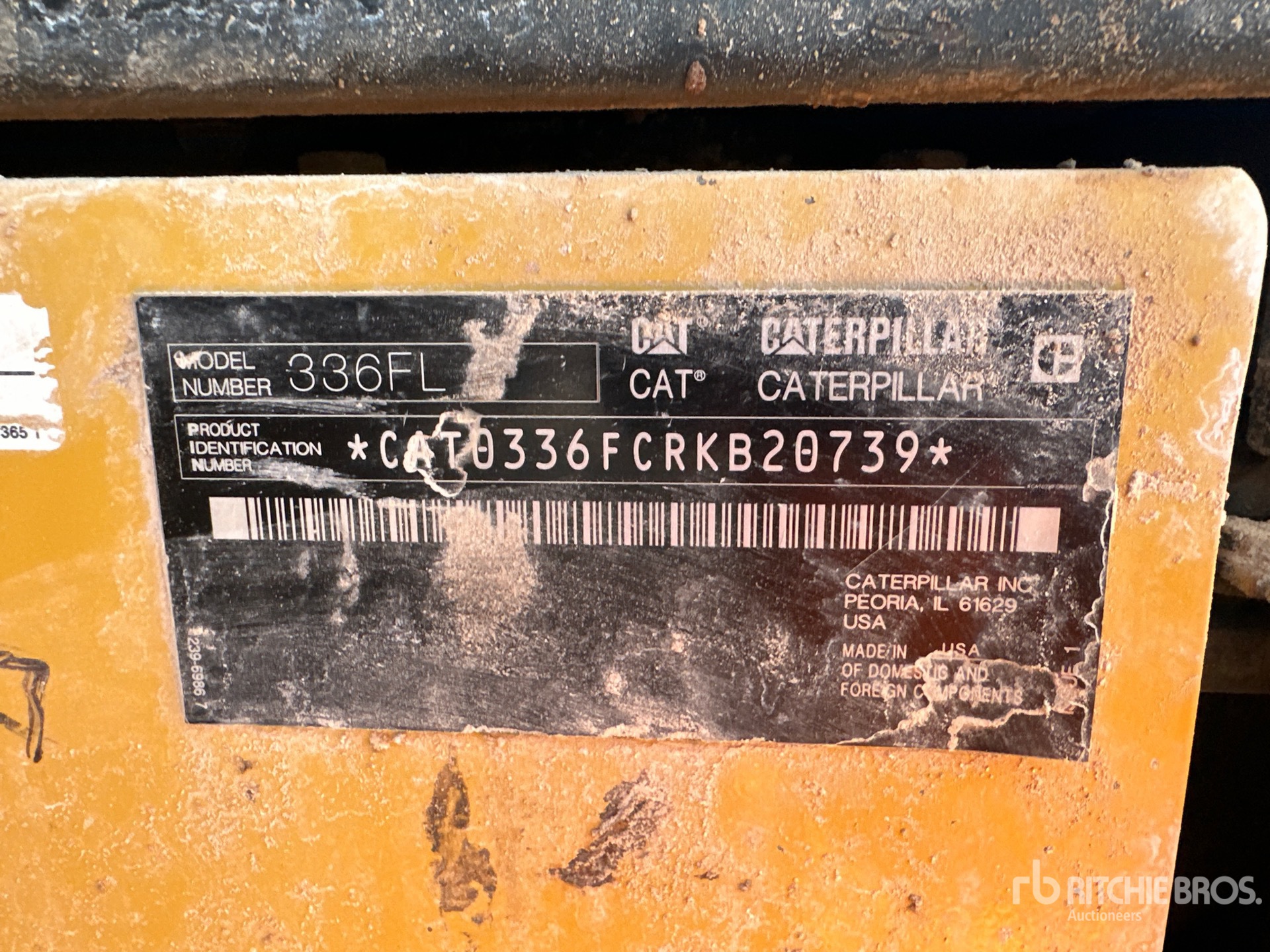 2018 Caterpillar 336F L