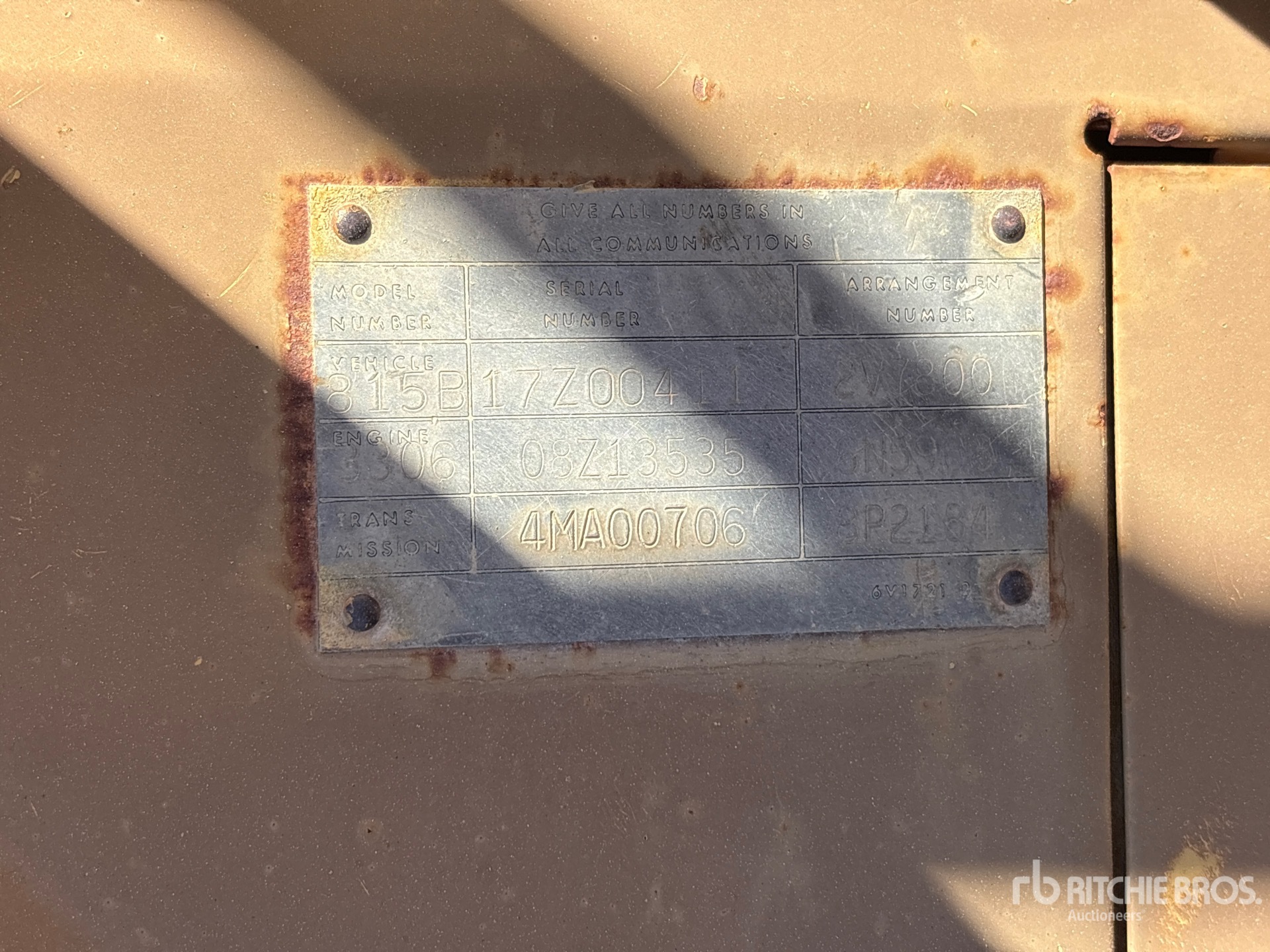 1983 Caterpillar 815B