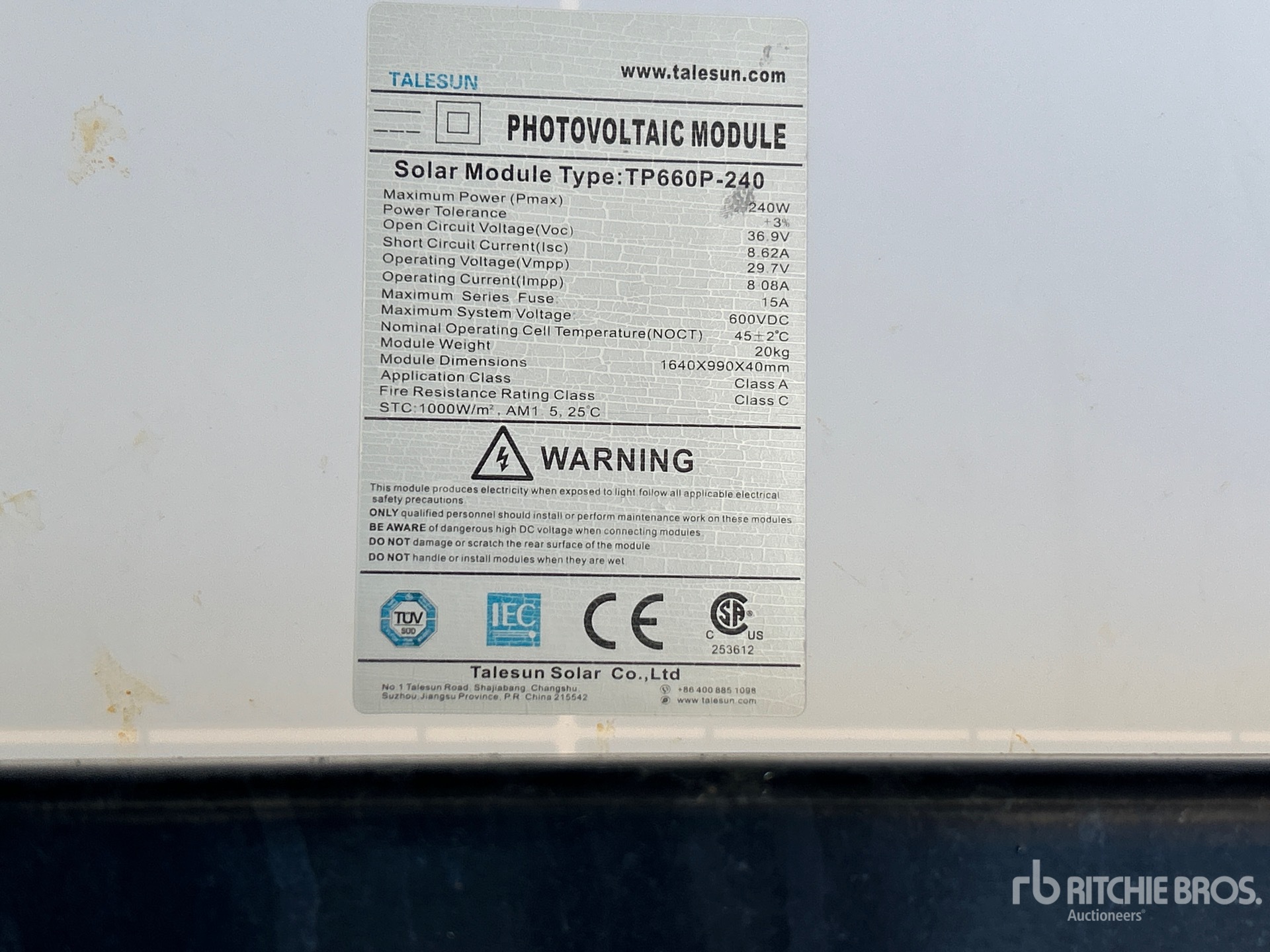 2012 Larson T/A DRAWBAR SOLAR TRAILER