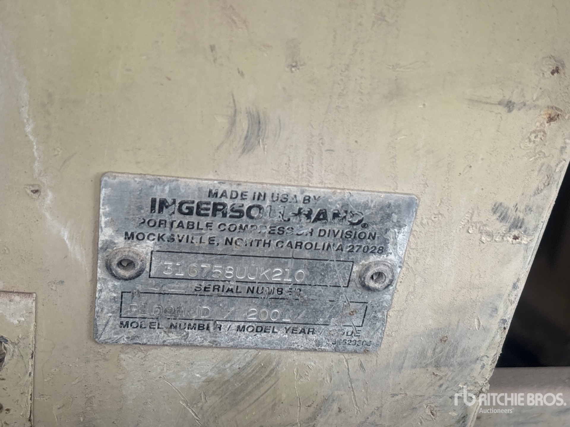 2001 Ingersoll Rand 100 M3/MIN MOBILE