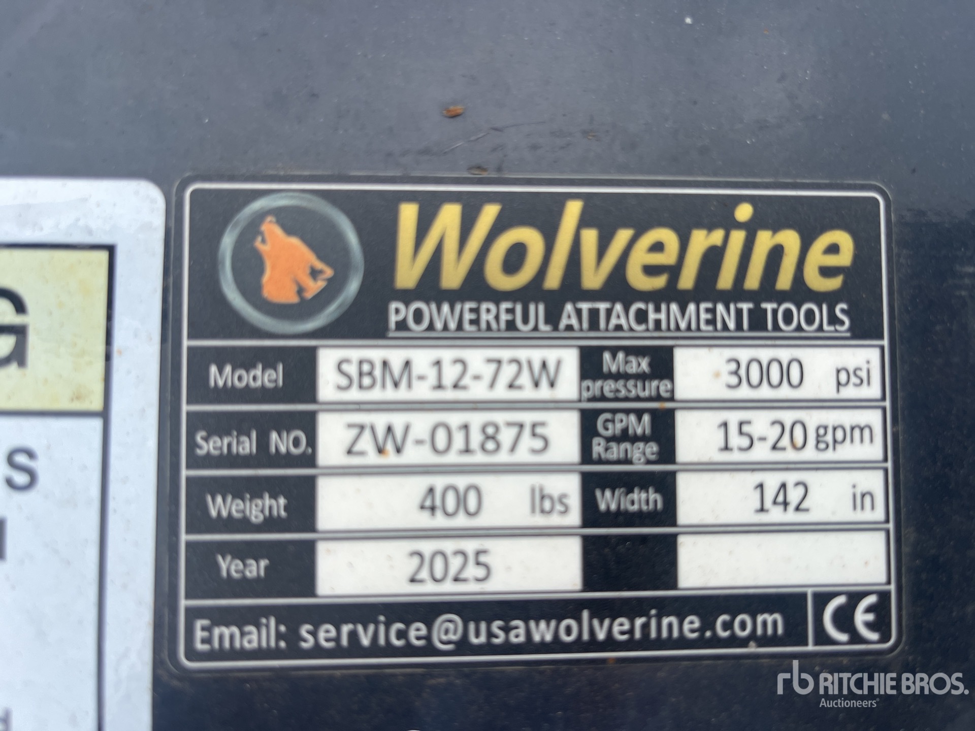 2025 Wolverine SBM1272W