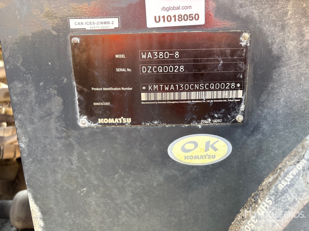General Appearance with Numero seriale/numero d’identificazione del veicolo (VIN)