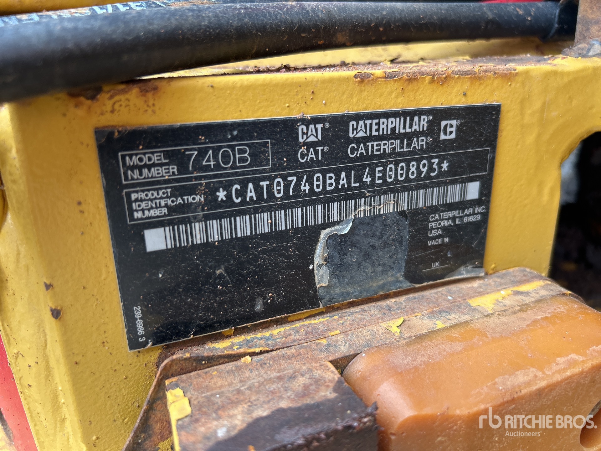 2011 Caterpillar 740B