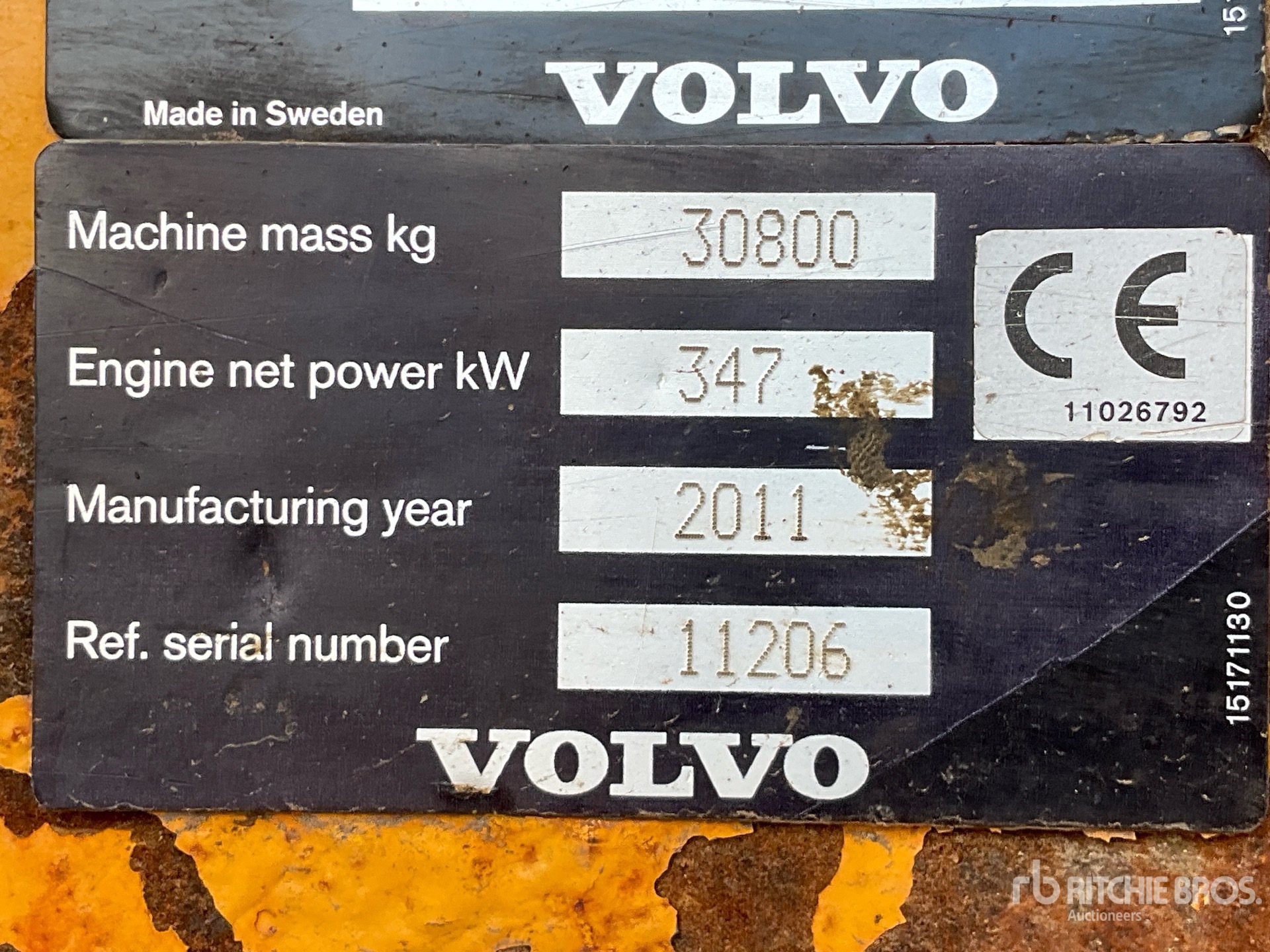 2011 Volvo A40F