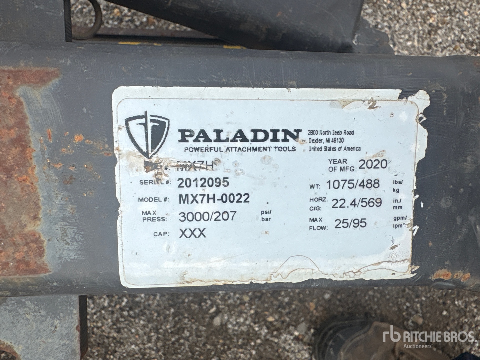 2020 Paladin MX7H-0022