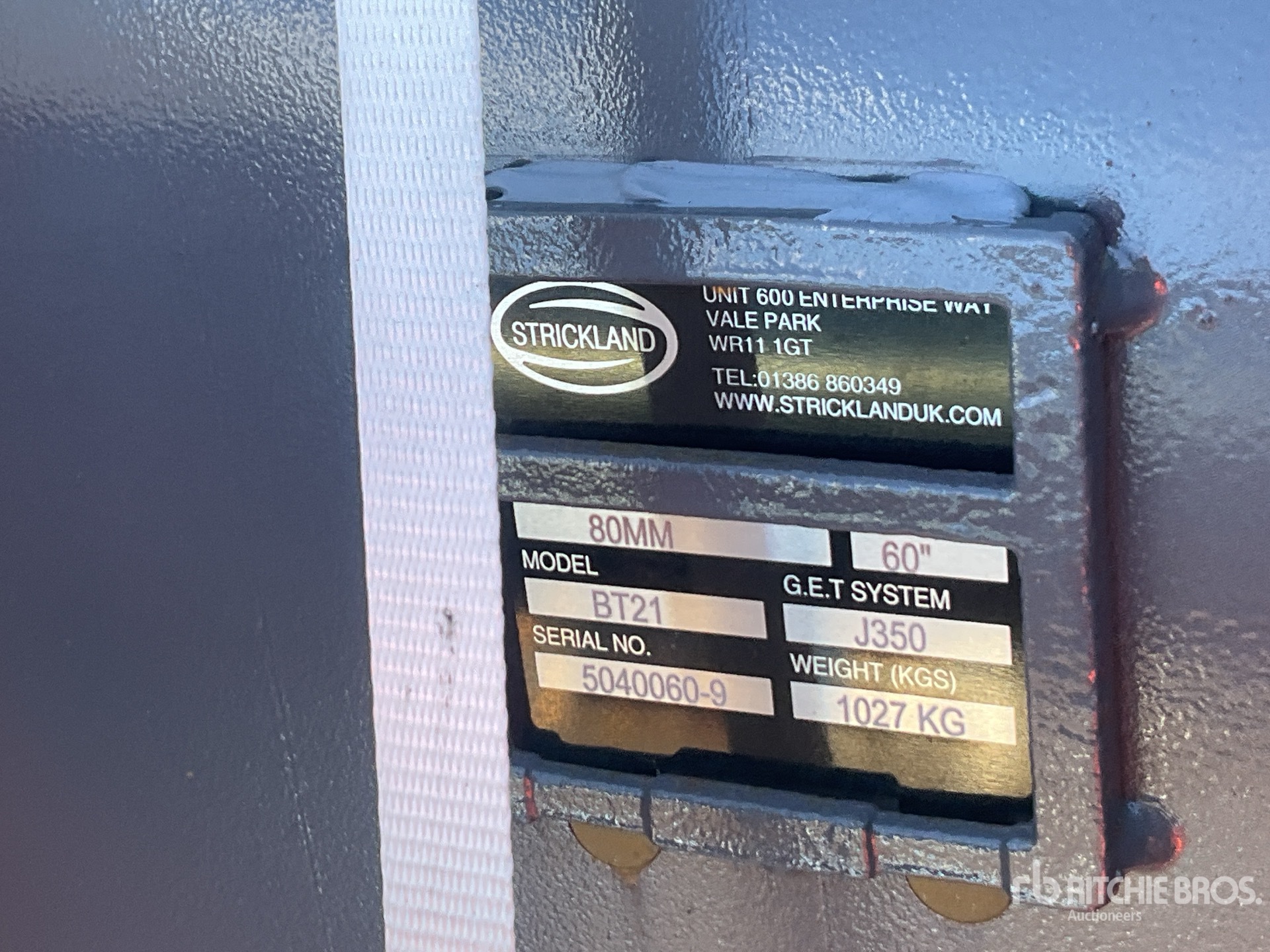 Strickland 1500 MM LOADING - FITS HITACHI  ...