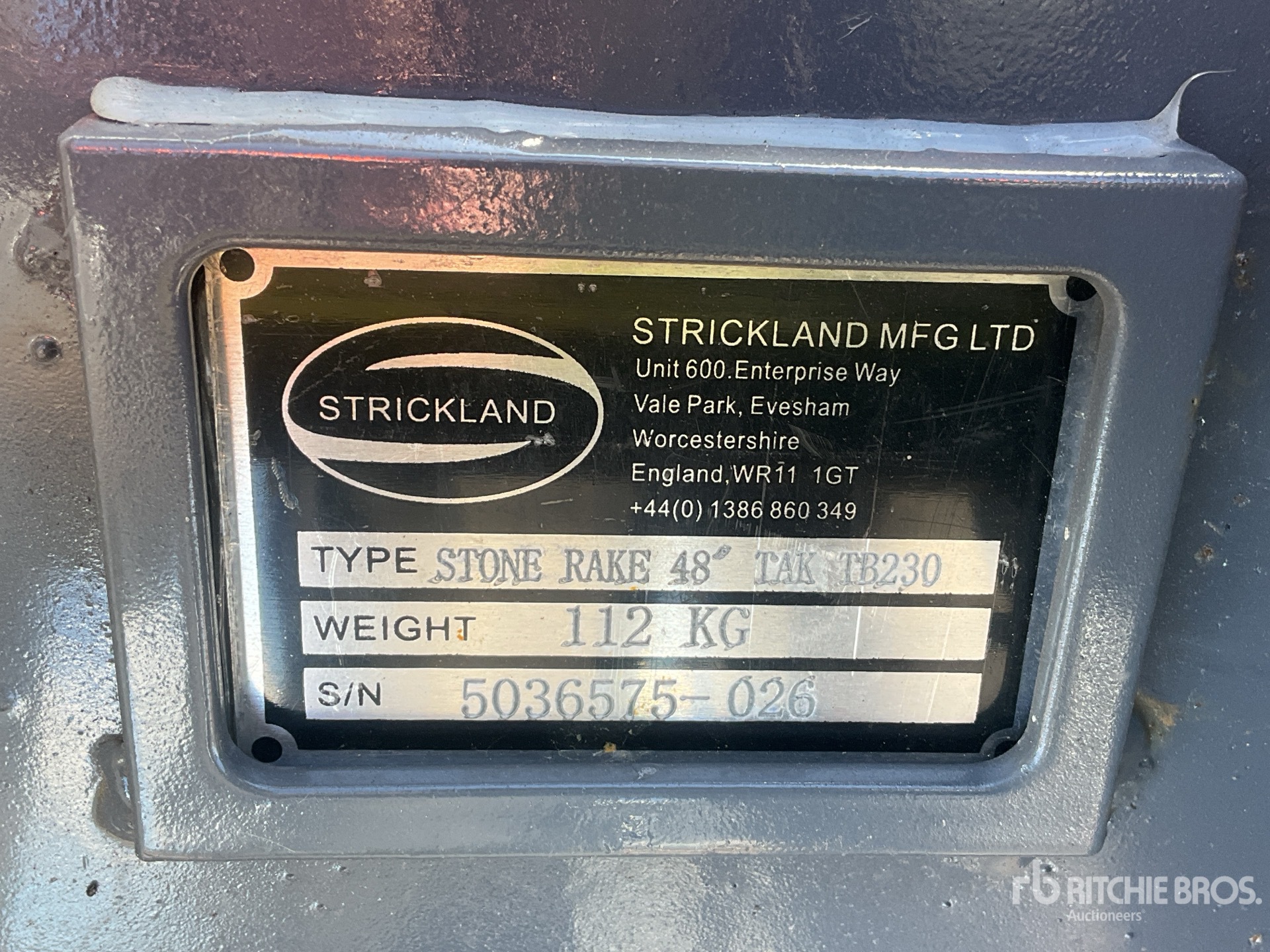 Strickland 1200 MM - FITS TAKEUCHI TB230 ( ...