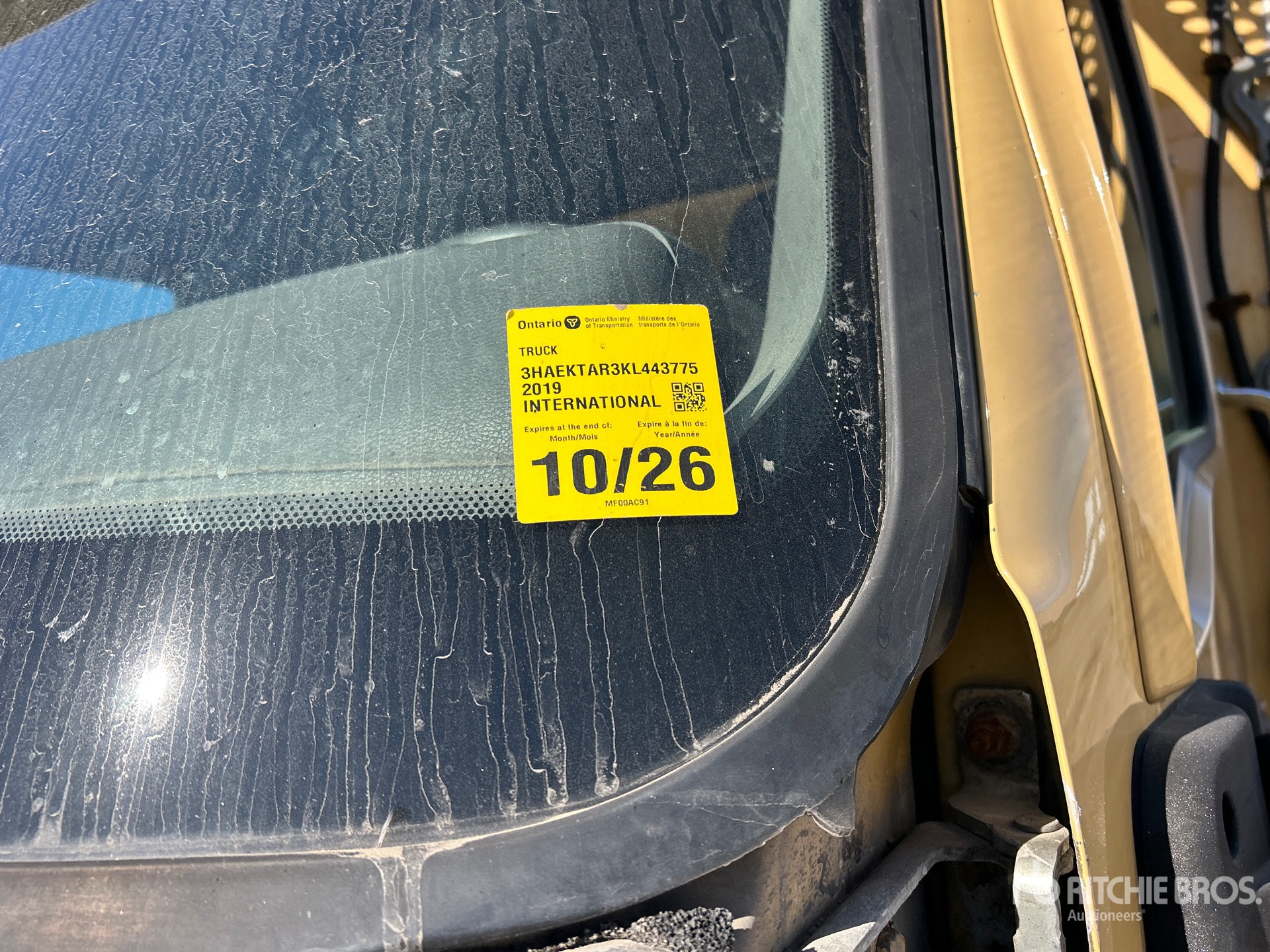 2019 International HV 607