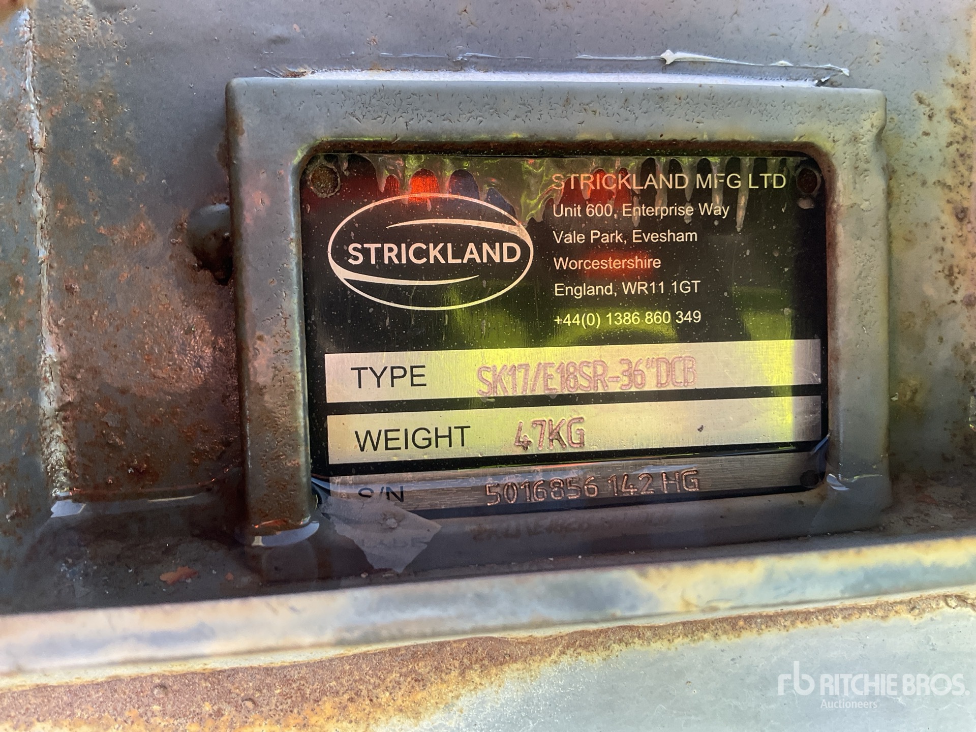 Strickland QUANTITY OF (3) - FITS KOBELCO  ...