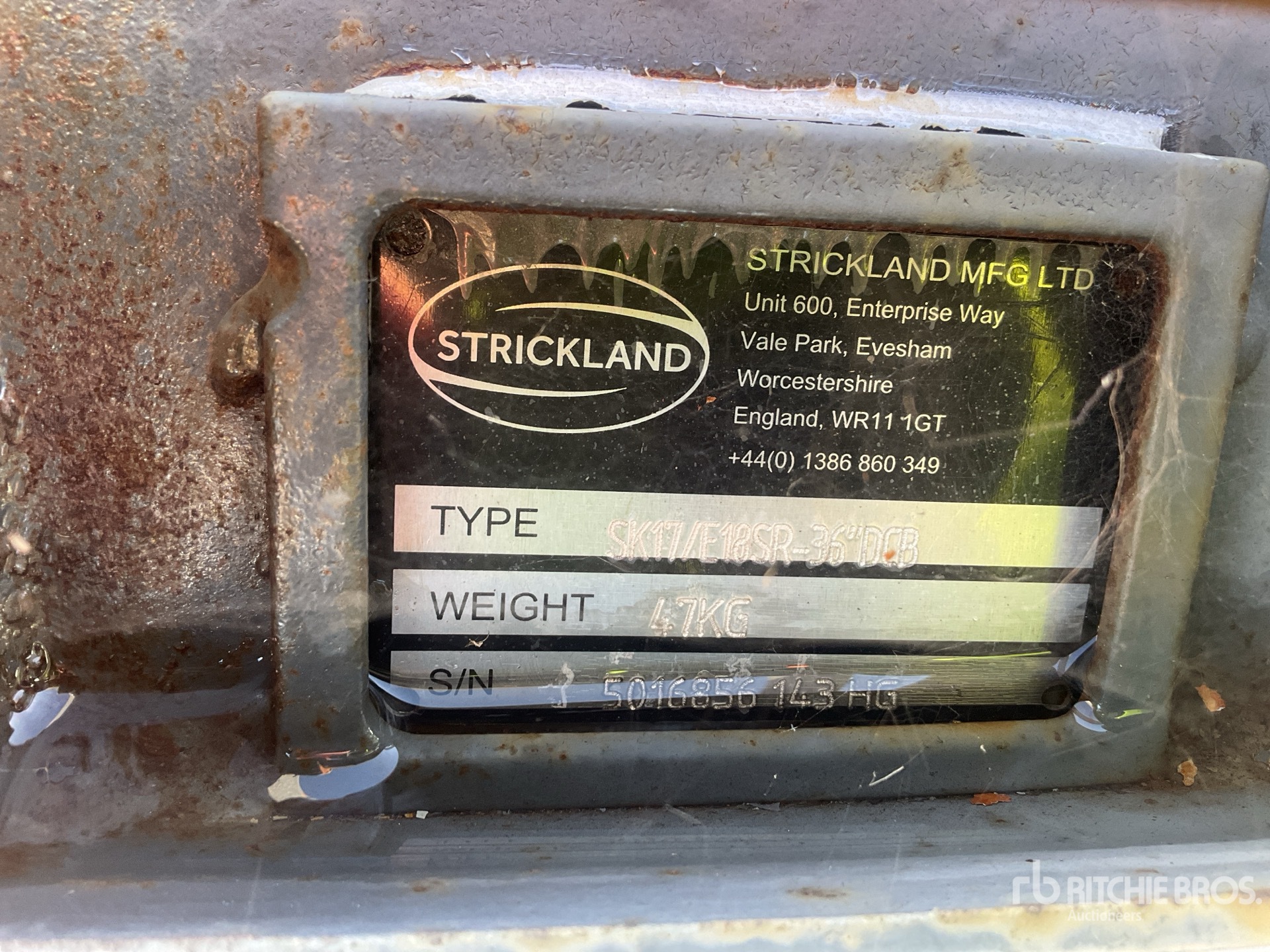Strickland QUANTITY OF (3) - FITS KOBELCO  ...