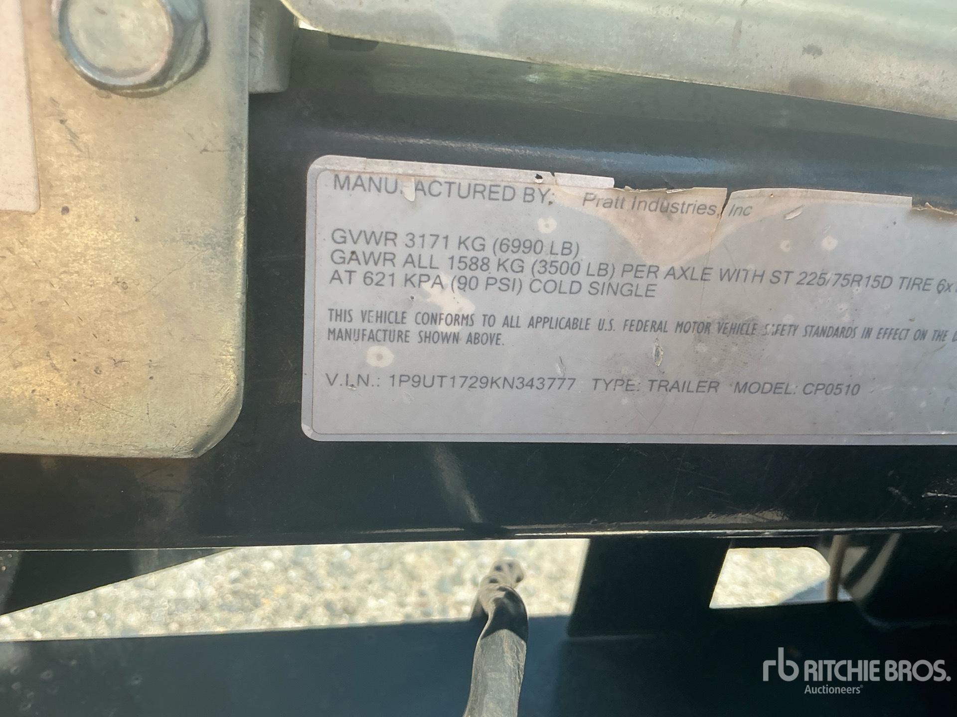 2019 Pratt CP0510