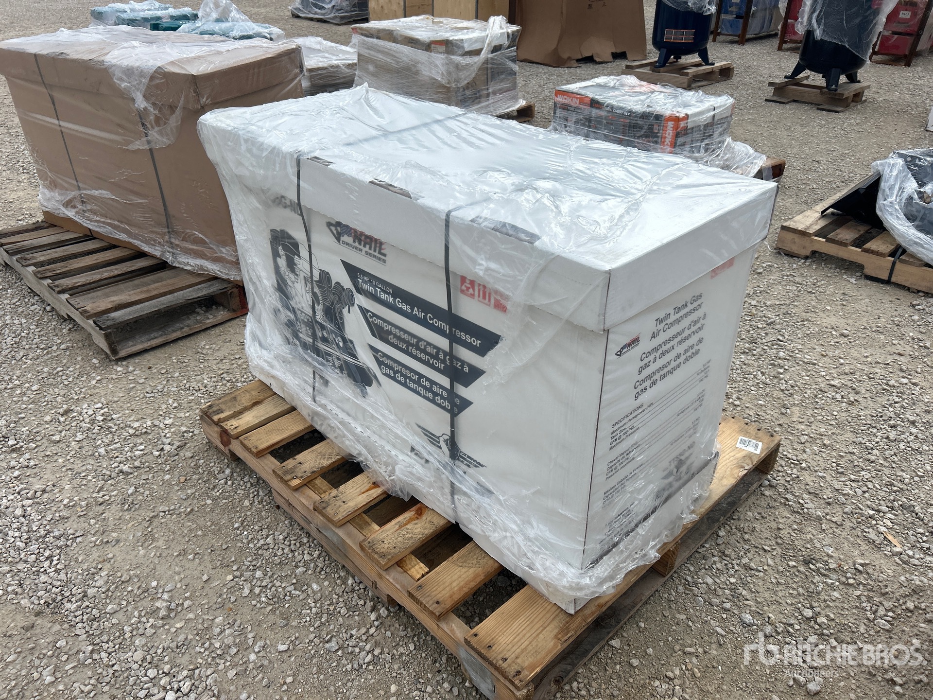 Eagle 12.5 CFM TWIN TANK WHEELBARROW