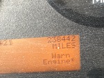 General Appearance with Hour Meter / Odometer