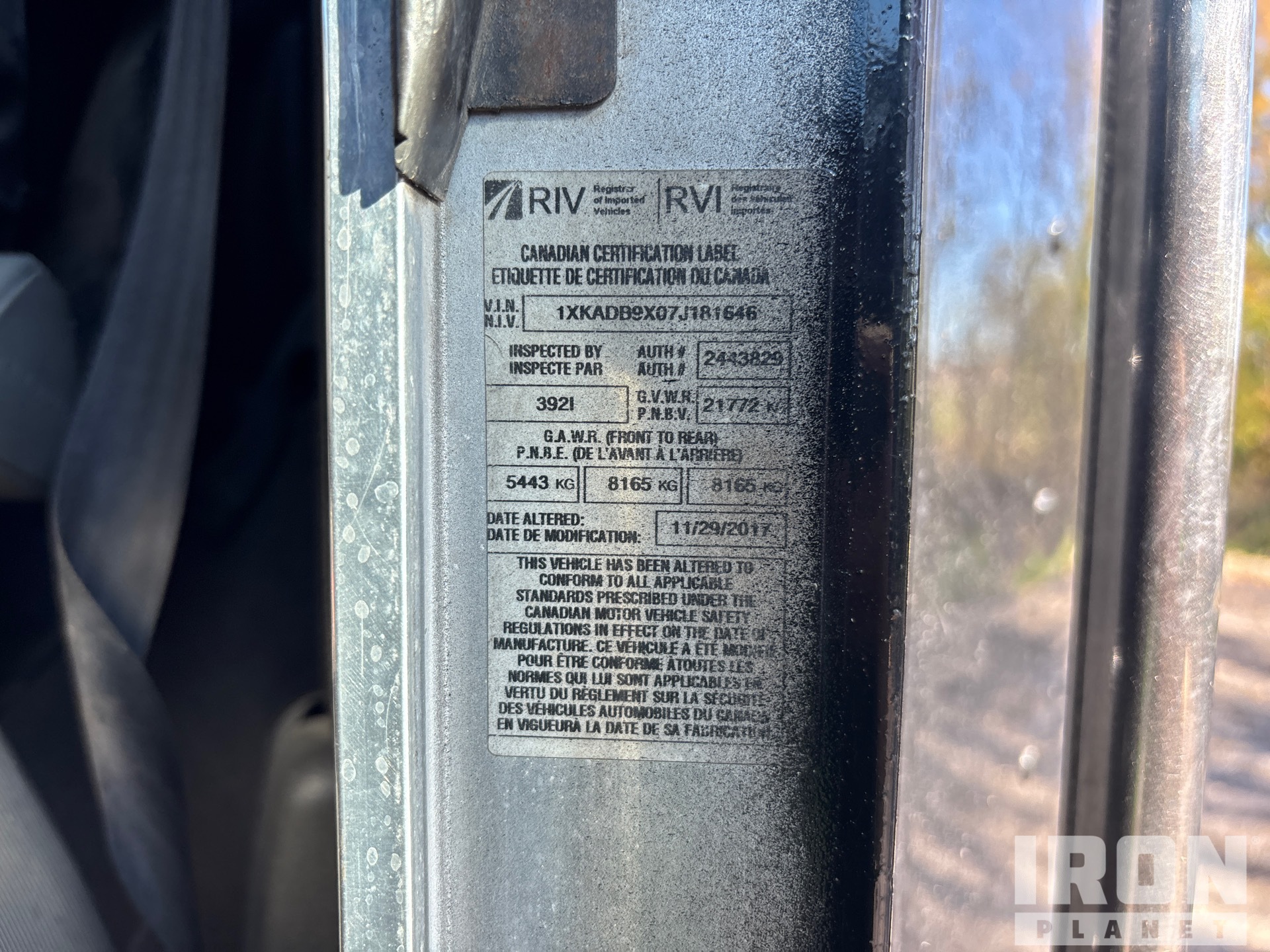 2007 Kenworth T600